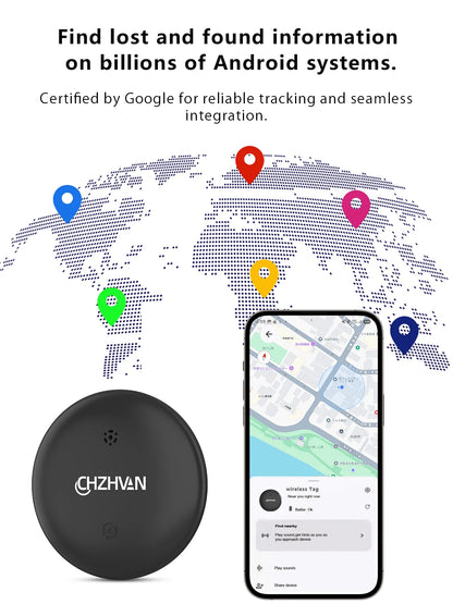 Mini Tracker for only Android Key Finder bike Bag Lost Tracker Smart Bluetooth airtag tracker work with Google Find Hub APP