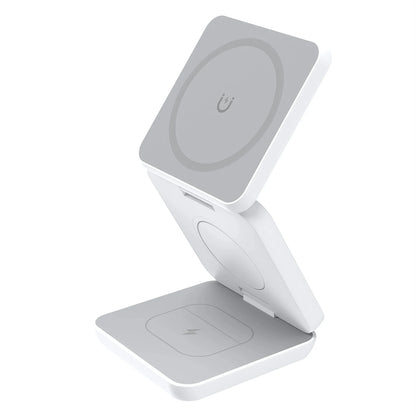 30W 3 In 1 Magnetic Wireless Charger Stand Pad for iPone 15 14 13 12 Pro Max Airpods Pro iWatch 8 7 6 Fast Charging Dock Station