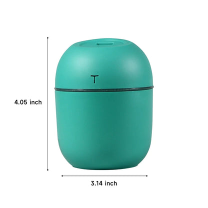 USB Aroma Diffuser 220ml Mini Essential Oil Diffuser Portable Mute Ultrasonic Air Humidifier Vehicle Humidifier with LED Lights