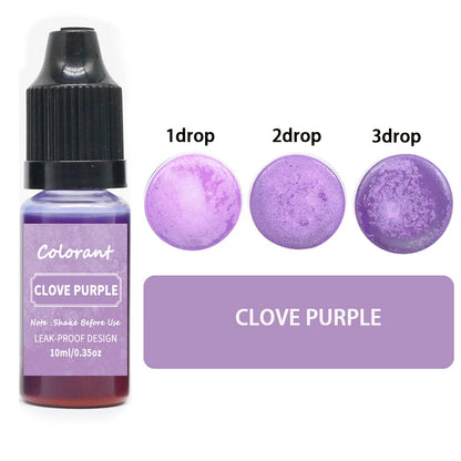 20 Colors Candle Dyes Pigment Aromatherapy Liquid Colorant Pigment DIY Candle Mold Soap Coloring Handmade Crafts Resin Pigment