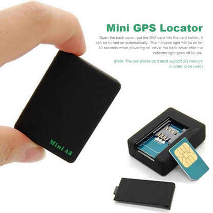 A8 Mini GPS Tracker Car Real Time Tracking Anti-Lost Key Wallet Tracking Finder Device GSM GPRS Online Free Website APP Accessor