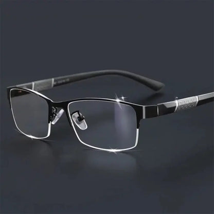 Half Frame Blue Light Blocking Glasses Flat Glasses Fashion Women Men Comfortable Transparent Glasses Anti Radiation Glasses