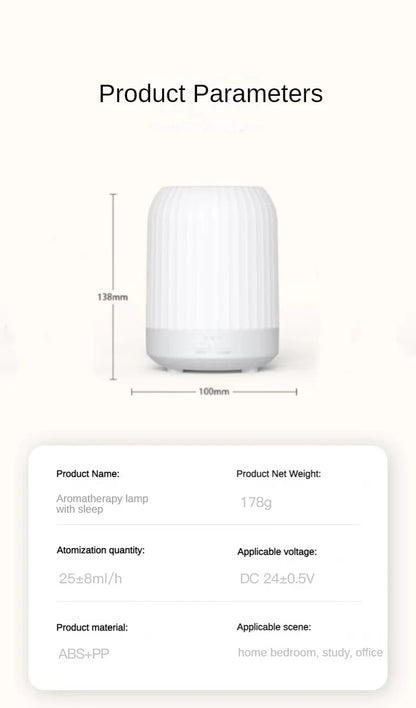 Home Essential oil Aromatherapy Machine Automatic Perfume Machine Bedroom Diffuser With Night Light Humidifier