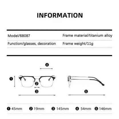 Luxury Brand Square Black Frame Myopia Glasses Anti-blue Light Women Men Near Sight Eyeglasses Unisex Goggles Diopters -0 To -6