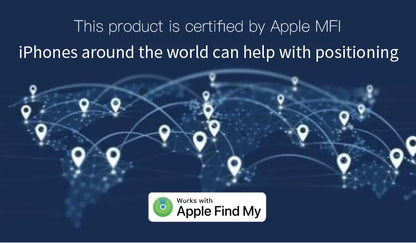 F2 Smart Airtag GPS Positioning Anti-Lost Device For iPhone iPad iOS Find My App Bluetooth Tracker Keys/Pets/Kids Locator Finder