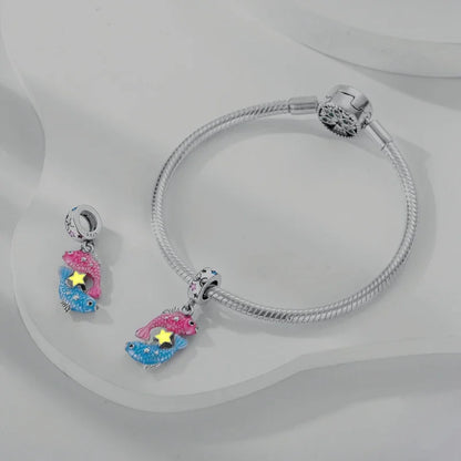 Zodiac Signs Original Charms 925 Sterling Silver Glow in Dark Pendants Beads Fit Bracelet DIY Jewelry Birthday Gift for Women