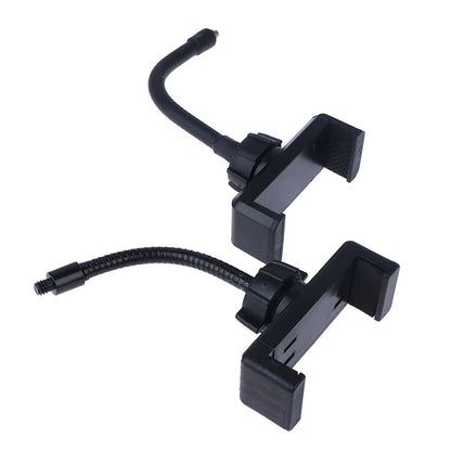 Flexible Hose Mobile Phone Clip Bracket Suitable For Smartphone Live Selfie Ring Light