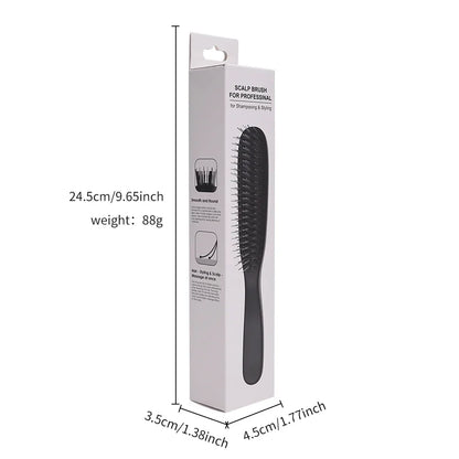 Japanese Premium Scalp Massage Brush Head Massager Detangling Hair Brush Wet Curly Hair Comb Shampoo Brush Barber Styling Tools