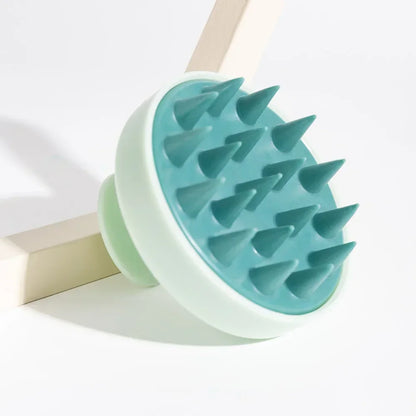 Silicone Shampoo Brush Scalp Antipruritic Massage Hair Washing Combs Body Cleansing Exfoliator Bathing Brushes Hairdressing Tool