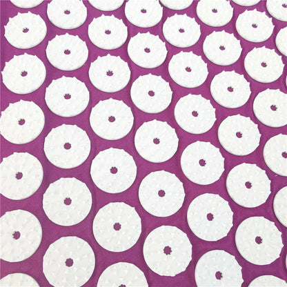 Massager Cushion Massage Yoga Mat Acupressure Relieve Pain Stress Back Body Pain Spike Mat Acupuncture Mat and Pillow Set