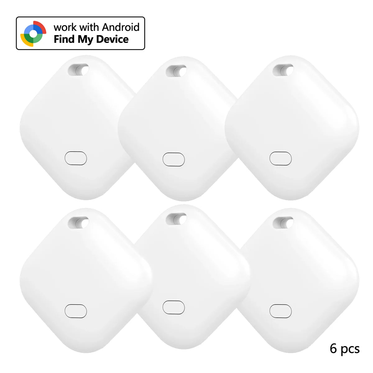 Smart Tracker Tag for Android device Google Find Hub App air tag Key Finder pet/bag tracker Google Certified Bluetooth Finder