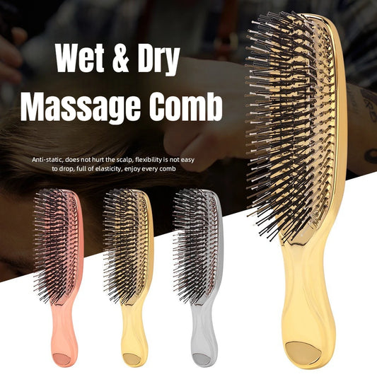 Japanese Premium Scalp Massage Brush Head Massager Detangling Hair Brush Wet Curly Hair Comb Shampoo Brush Barber Styling Tools