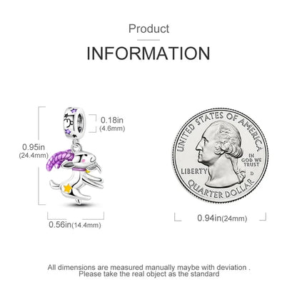Zodiac Signs Original Charms 925 Sterling Silver Glow in Dark Pendants Beads Fit Bracelet DIY Jewelry Birthday Gift for Women