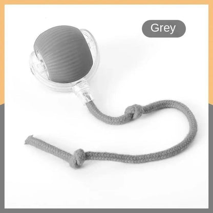 Automatic Rolling Ball with Tail Lamp USB Rechargeable Smart Interactive Cat Ball Toy for Cats Pet Dog accessories 고양이 장난감
