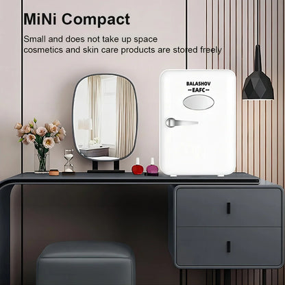 12V/110V/220V Mini Multifunction Refrigerator Cosmetics Mask Beverage Makeup Dormitory Freshness for Car Home