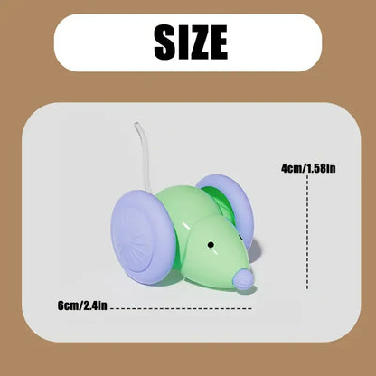 Smart Cat Toys Balls Automatic Interactive Pet Electric Rolling Teaser USB Rechargeable Kitty Moving Bouncing ball Mouse Car toy