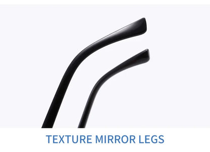 Men Retro Anti-blue Light Glasses Classic Vintage Half Frames Anti Blue Light Blocking Computer Eyeglasses For Women Accessory
