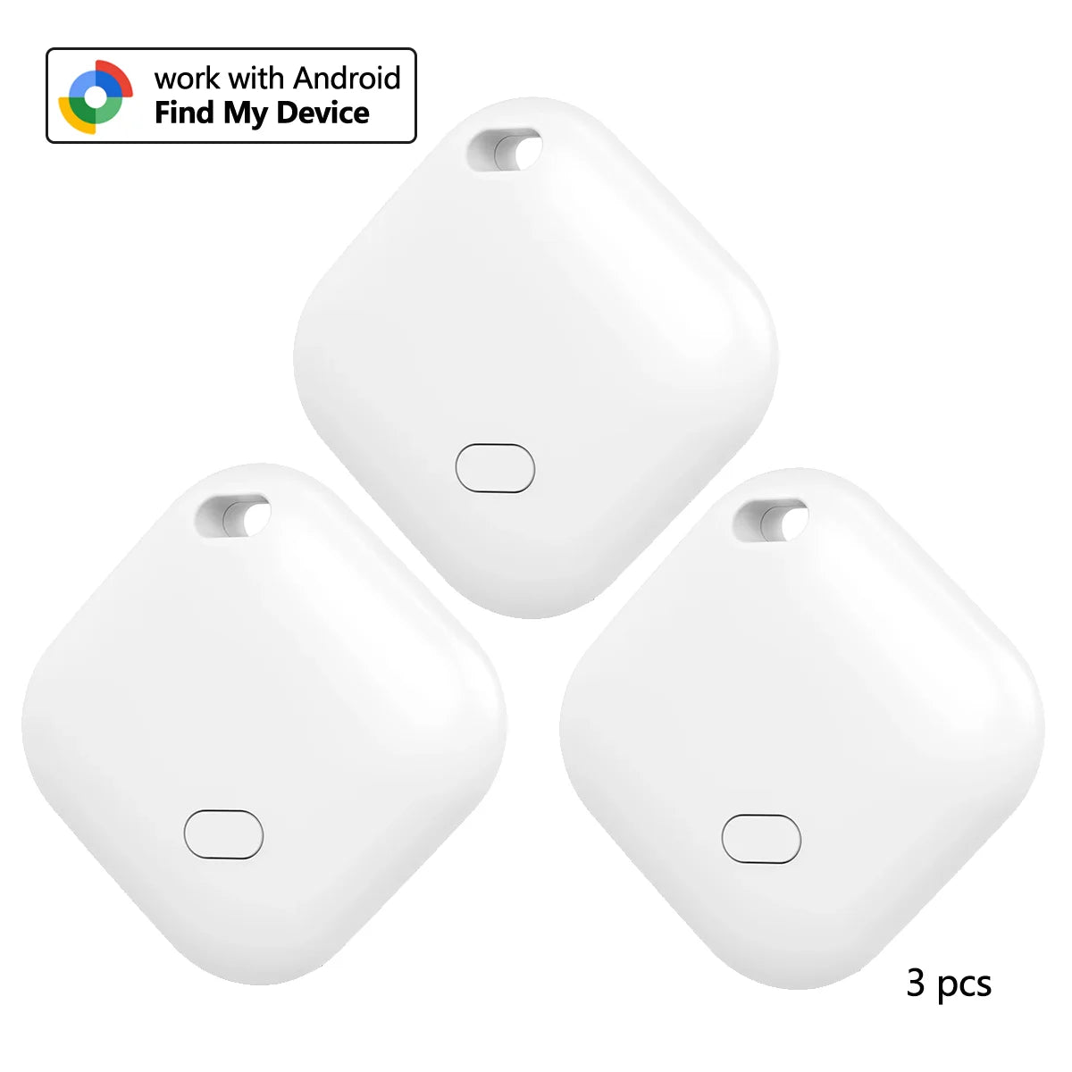Smart Tracker Tag for Android device Google Find Hub App air tag Key Finder pet/bag tracker Google Certified Bluetooth Finder