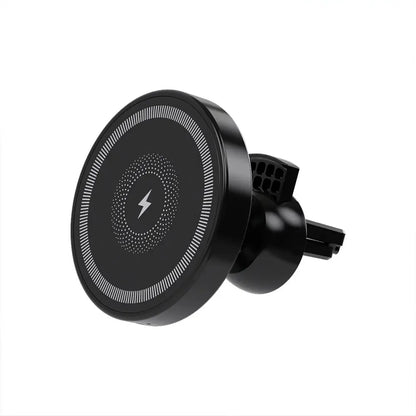 Magnetic Wireless Charger 360 Rotation Air Vent Phone Holder Stand For Magsafe iPhone 16 15 14 13 12 Pro Max Fast Charging Mount