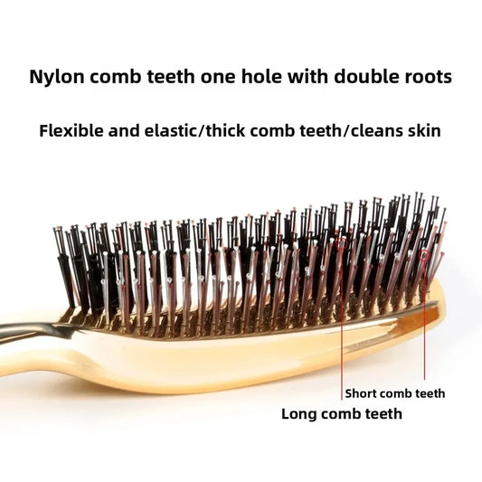 Japanese Premium Scalp Massage Brush Head Massager Detangling Hair Brush Wet Curly Hair Comb Shampoo Brush Barber Styling Tools