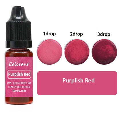 20 Colors Candle Dyes Pigment Aromatherapy Liquid Colorant Pigment DIY Candle Mold Soap Coloring Handmade Crafts Resin Pigment