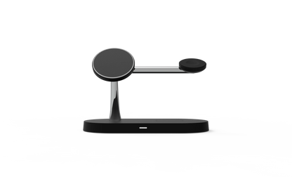 3 in 1 Wireless Charger Stand Magnetic For iPhone 12 13 14 15 16 Fast Charging Station for Apple Watch 9 8 7 6 5 Airpods 2 3 Pro