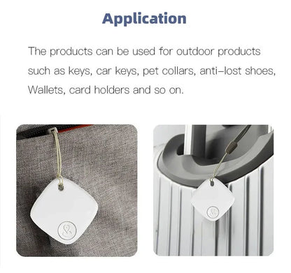 For Apple Find My Mini Bluetooth GPS Tracker Anti Lose Reminder Device Key Finder Kid Bag Wallet Car  Pet Dog Locator Smart Tag