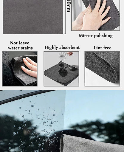 1/3/5/10Pcs Magic Cleaning Cloths Reusable Microfiber Washing Rags Microfiber Glass Clean Towel Washable Lint-free Cleaning Rags