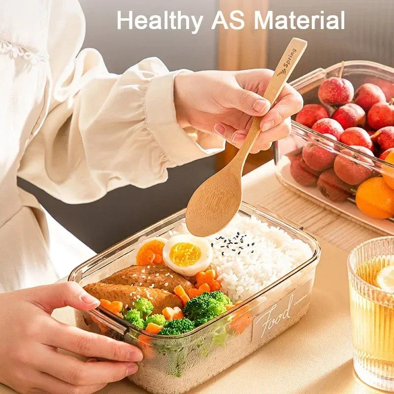 Vacuum Sealed Food Storage Box, Clear Fresh-Keeping Box, Capacity Food Dispenser, Transparent Container with Vacuum Pump