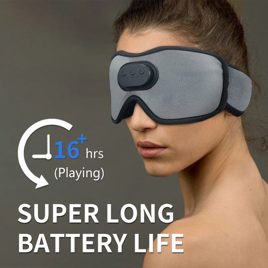 Premium Bluetooth Sleep Eye Mask Headphone - Blending 3D Sleep Headphone Innovation for Sound Sleep Bluetooth Eye Mask