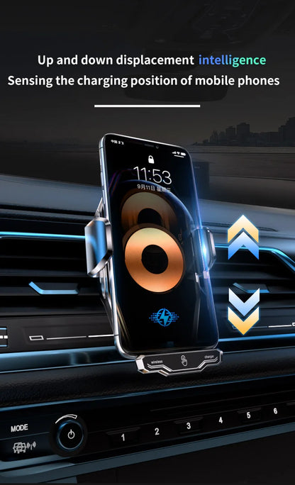 15W Car Wireless Charger Stand for iPhone 16 15 14 13 12 Pro Max Samsung 3 in 1 Magnetic Adapters Phone  Fast Charging Chargers
