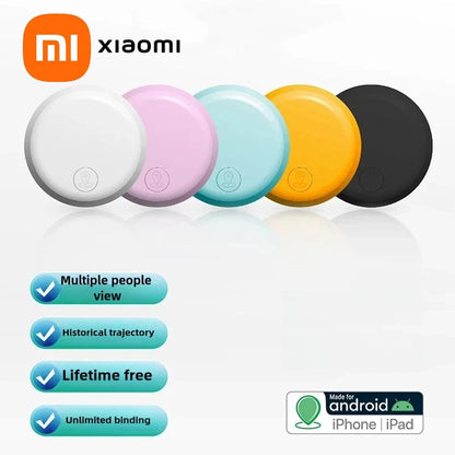 XIAOMI Mini Smart Anti-Lost Tracker Reminder For Pets Kids GPS Locator AntiLost Alarm Wallet Keychain Smart Tag Bluetooth Tracer
