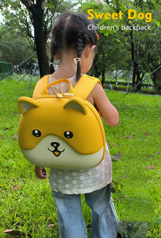 Boys And Girls' School Backpack Children's Backpack For Kindergarten Cute Cartoon And Lightweight Animal prints