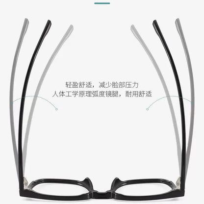Black Computer Glasses Frame Women Men Anti Blue Light Square Rectangle Eyewear Blocking Glasses Optical Spectacle Eyeglass