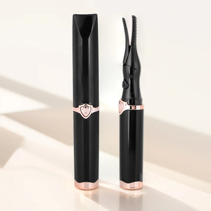 Heated Eyelash Curler USB Rechargeable Quick Heating Natural Curl Eyelash Curler Long Lasting for Quick Natural Curling