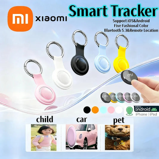 XIAOMI Mini Smart Anti-Lost Tracker Reminder For Pets Kids GPS Locator AntiLost Alarm Wallet Keychain Smart Tag Bluetooth Tracer